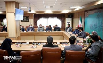 مراسم تودیع و معارفه معاونت روابط عمومی مرکز ارتباطات شهرداری تهران 7