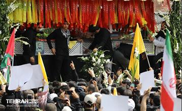 تشییع پیکر شهید اسماعیل هنیه در تهران - 2 26