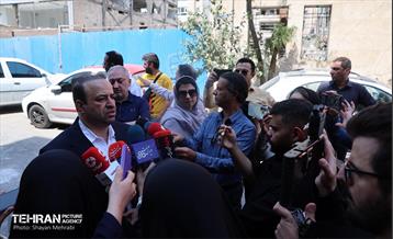 بازدید اصحاب رسانه از بازسازی ساختمان‌های آسیب‌دیده جنگ 12 روزه 10