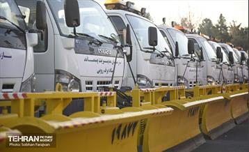 طرح زمستانه مشترک پلیس راهور و شهرداری تهران 24