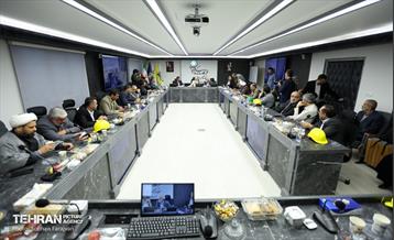 بازدید اعضای شوراهای شهر مراکز استان‌ها از کارگاه خط ۱۰ مترو تهران 19