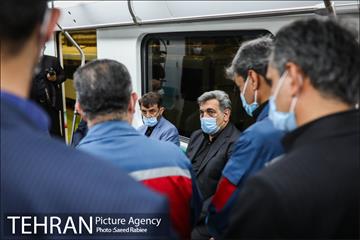 بازدید علی آقامحمدی از شرکت واگن سازی تهران 31