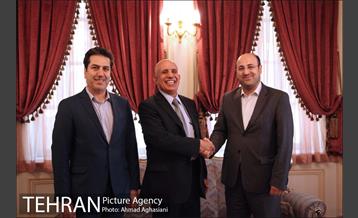 دیدار عبدالمنعم احریز با دکتر گیل آبادی 7