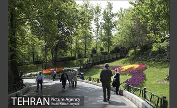 روز تعطیل در بوستان ملت 13