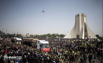 تشییع پیکر شهدای خدمت - ۴ 27