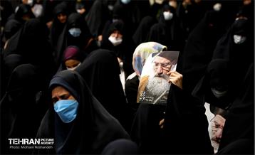 مراسم تشییع پیکر آیت‌الله فاطمی‌نیا 5