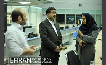 حضور سرزده سرپرست شهرداری تهران در سامانه کنترل ترافیک شهر تهران برای نظارت مستقیم بر وضعیت معابر 9