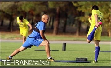 تمرین تیم فوتبال استقلال تهران 7