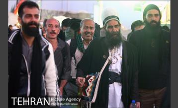 زائران اربعین حسینی در مرز شلمچه 19