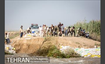 ساخت سیل بند در روستای سابله 6