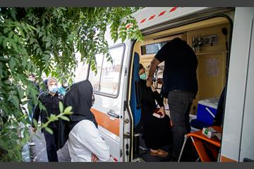 واکسیناسیون اورژانس شهر سالم در پیاده روی جاماندگان اربعین 4