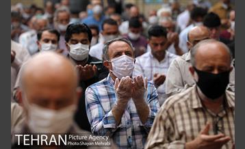 اقامه نماز عید فطر در مسجد امام حسین(ع) 37