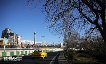 کیفیت هوای تهران در وضعیت پاک 8