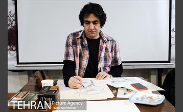 کارگاه کاریکاتور با موضوع درختکاری 22