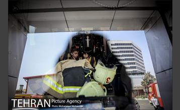 پذیرایی ایستگاه های آتش نشانی از شهروندان و دانش آموزان 9