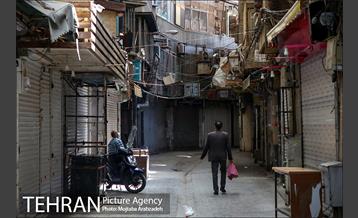 تعطیلی بازار تهران در پی شیوع موج چهارم کرونا 9