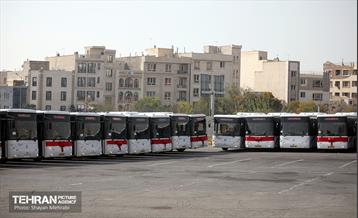آیین رونمایی از ۱۱۰ دستگاه اتوبوس در ناوگان حمل و نقل عمومی 5