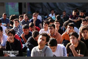 آیین نواختن زنگ بازگشایی مدرسه علامه حلی 2