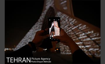 اجرای نورپردازی سه بعدی به مناسبت آغاز هفته سلامت 19