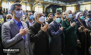 تشییع دو شهید گمنام دفاع مقدس در وزارت ورزش و جوانان 20