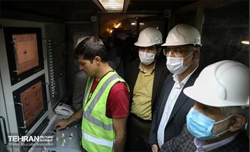 بازدید شهردار تهران از کارگاه ساخت ایستگاه متروی حرم عبدالعظیم 14
