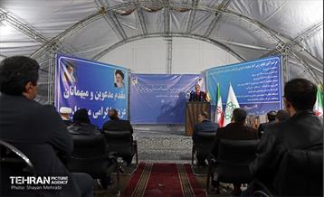 آیین آغاز عملیات اجرایی پارکینگ و مجموعه خدماتی باغ‌وزیری 11