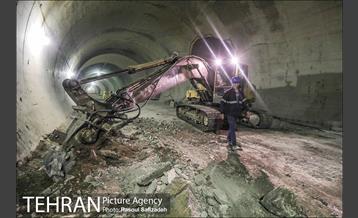 آخرین مراحل ساخت تونل آرش اسفندیار 6