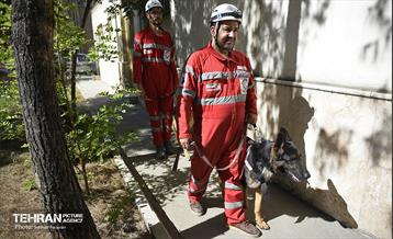 مانور امداد و نجات جمعیت هلال احمر 16