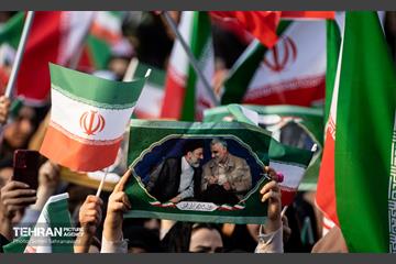 حضور رئیس جمهور در جمع مردم جنوب غرب تهران 19