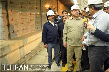 بازدید شهردار تهران از پایانه خط 6 مترو تهران -2 11