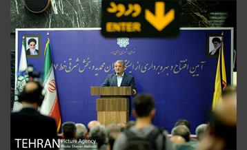 آیین بهره برداری از بخش شرقی خط 7 مترو تهران 44