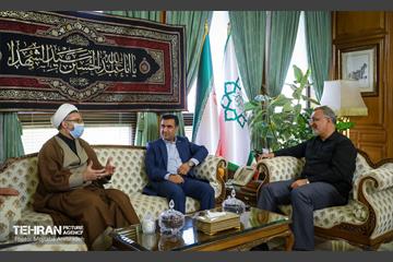 دیدار رییس سازمان حفاظت محیط زیست با شهردار تهران 1