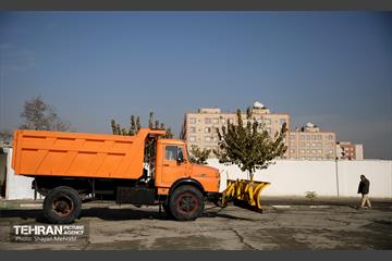 مانور برف روبی شهرداری منطقه 20