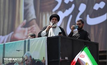 راهپیمایی مردمی علیه تهاجم رژیم صهیونیستی به ایران 5