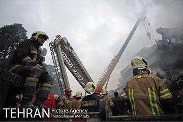 سومین روز عملیات امداد ونجات حادثه پلاسکو -5 2