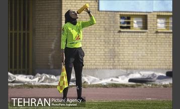 دیدار فوتبال زنان بین ذوب آهن و البرز 7