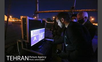 ویدئو مپینگ بر روی برج آزادی با موضوع کرونا  1