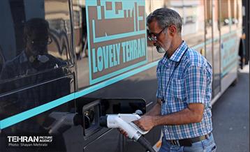 به وقت خدمت؛ ایستگاه شارژ اتوبوس برقی «قورخانه» 46