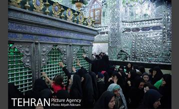 احیا شب 21ماه رمضان در حرم شاه عبدالعظیم حسنی 24