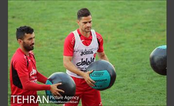 تمرین تیم فوتبال پرسپولیس تهران 6