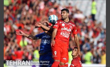 دیدار پرسپولیس و استقلال در لیگ برتر فوتبال 12