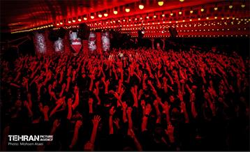 عزاداری شب چهارم محرم در هیئت ریحانة الحسین 41