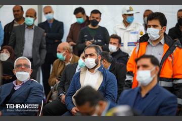 بهره برداری از پروژه غیر هم‌سطح سه راه باقر شهر 6