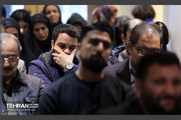 مراسم یادبود مرحوم علیرضایی در خانه روزنامه‌نگاران 43