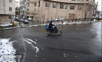 تهران بعد از برف 17