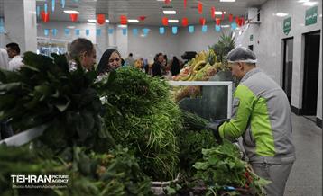 افتتاح ۶ بازار میوه‌ و تره‌بار 8