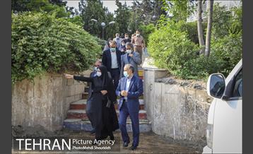 بازدید مصطفی سلیمی از پروژه های منطقه 7