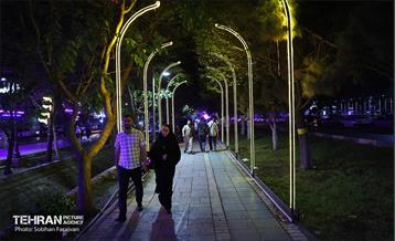 «جشن نور تهران» در بلوار کشاورز 3