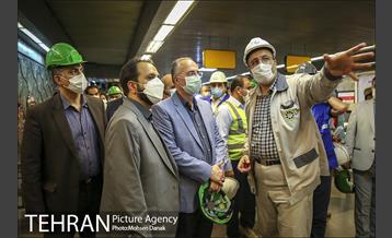 بازدید معاون فنی عمرانی از پروژه های منطقه 12