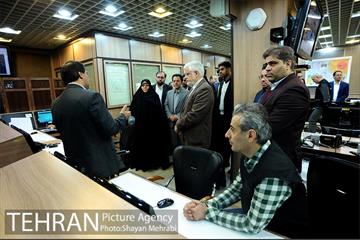 بازدید مجمع نمایندگان تهران در مجلس شورای اسلامی از ستاد مدیریت بحران شهر تهران 6